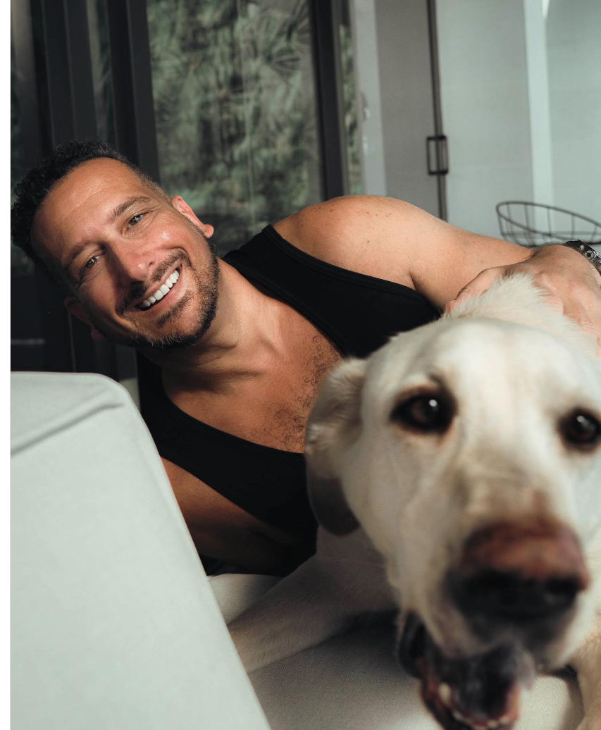 Brendan with partners